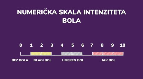 numerička skala bola