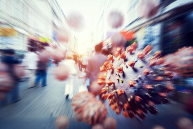 virus korona napada ljude