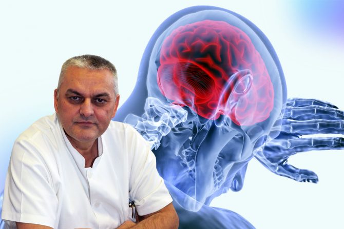 Prof. dr Ranko Raičević, predsednik Društva neurologa Srbije i načelnik Klinike za neurologiju Vojnomedicinske akademije VMA