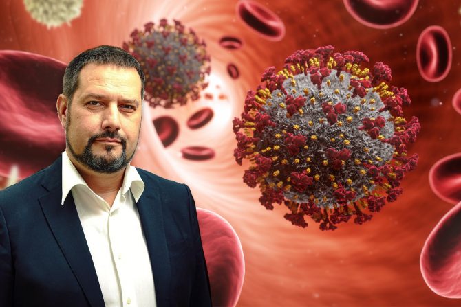 Dr Radmilo Janković, KC Niš, Klinika za anesteziju, vakcinacija, covid 19