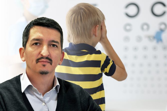 Dr MIlorad V.Ljutica, strabizam, razrokost, slabovidost