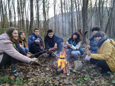 Izlet, priroda, praznici, izviđači, Odred 