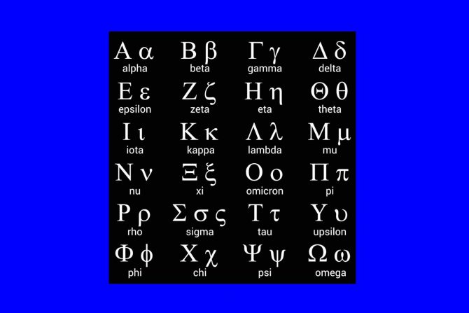 sojevi korona virusa-nova imena-grčki alfabet