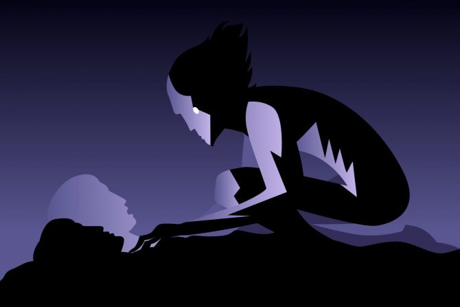 paraliza sna- nemoć -halucinacije