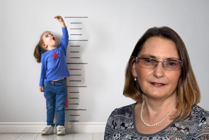 nizak rast.šporemećaj rasta-karta rasta