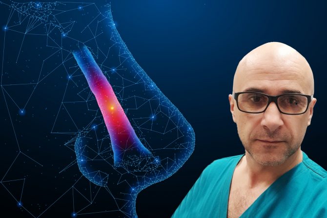 Dr Bojan Perišić, nos, curenje