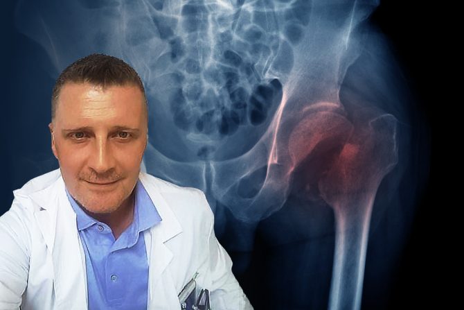 Dr Borislav Despot, lom kuka