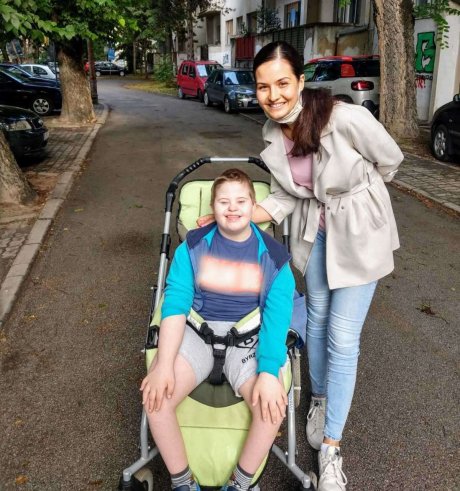 Sanja Ćakić, Daunov sindrom