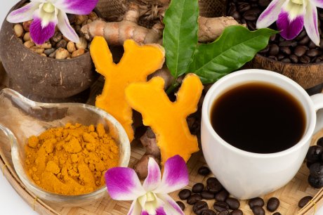 kafa, djumbir, kurkuma