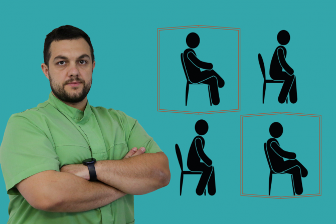 vežbe za sedenje, Žarko Stamenković, Fizio