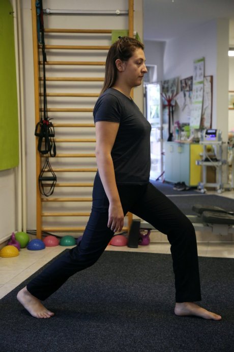 Vežba broj 4 početni položaj