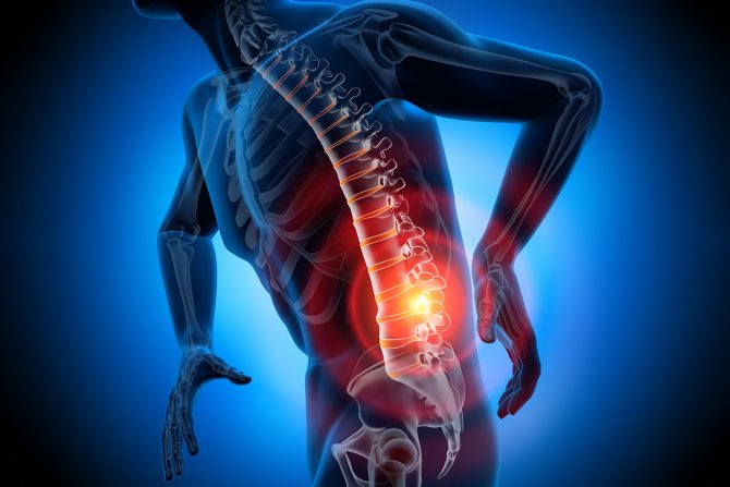 bol u donjem delu leđa i išijas