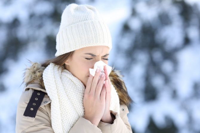 zima i prehlada