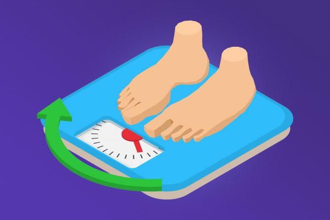 nagli gubitak težine