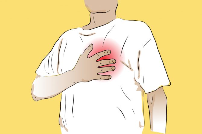 Probadanje u grudima