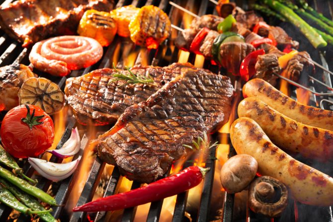 Varenje hrane roštilj