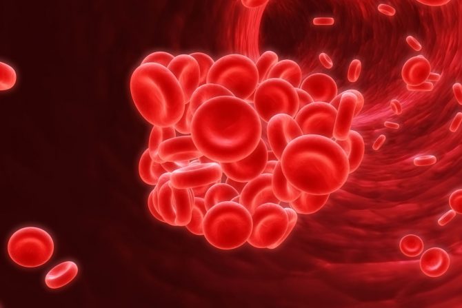 krvni ugrušak u ruci