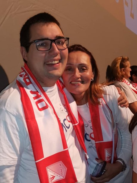 Autizam navijači majka i sin