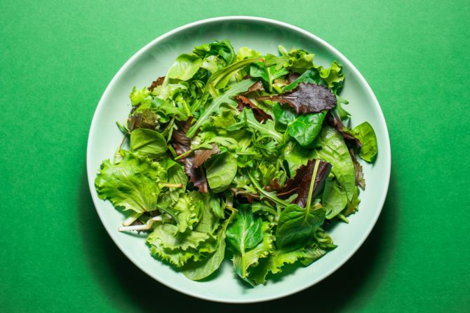 zeleno lisnato povrće