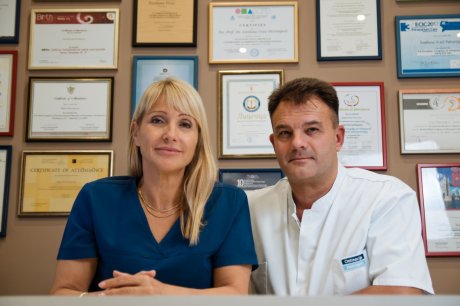 Svetlana Vrzić Petronijević i Miloš Petronijević