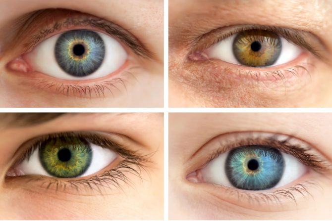 boja očiju