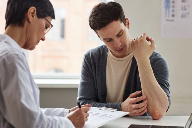 zapaljenje kože – psorijaza