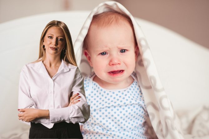 Roditeljstvo beba plače