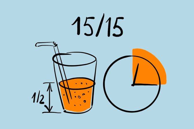 Pad šećera u krvi pravilo 15-15