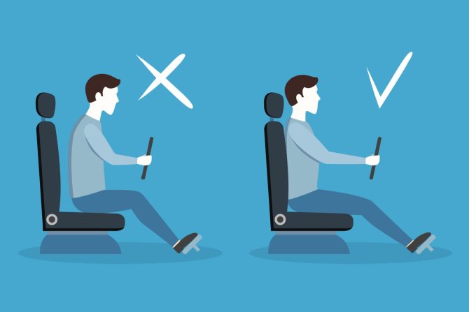 bol u leđima tokom vožnje