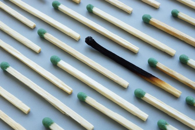 neobični simptomi izgaranja