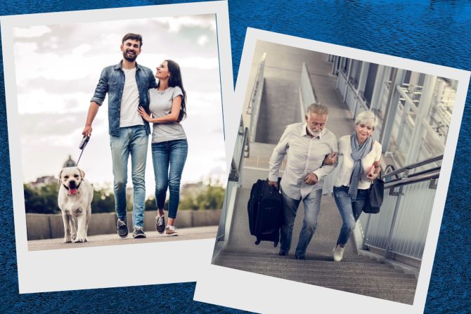 šetnja ili penjanje uz stepenice