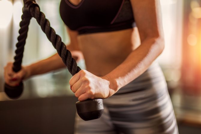 vežbe potiskivanja za tricepse