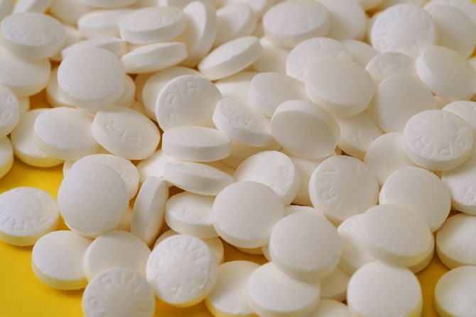 aspirin i CRC