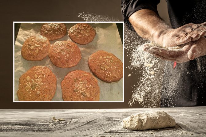 Proteini pogačice brašno