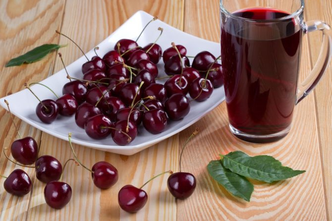 sok od višanja za dobar san