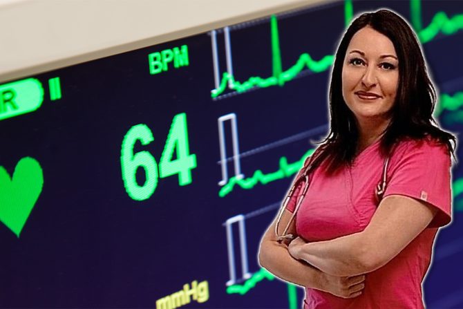 blok leve grane srca