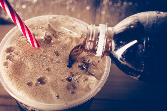 gazirana pića i moždani ujdar