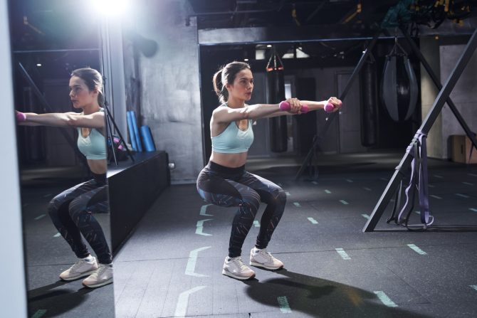 vežbanje i suzbijanje gladi