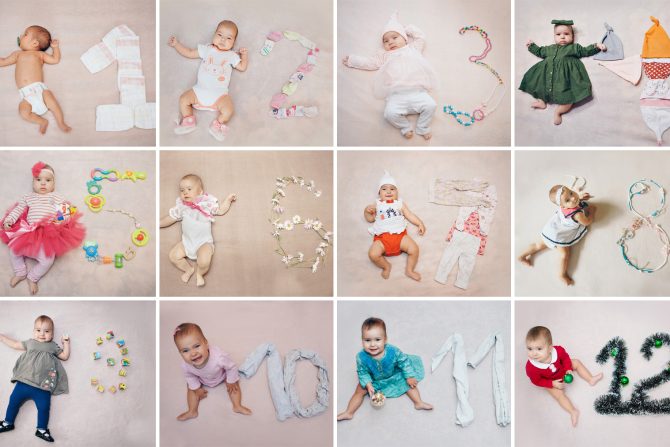 razvoj bebe po mesecima