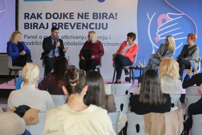 eKlinika panel Rak dojke ne bira. Biraj prevenciju