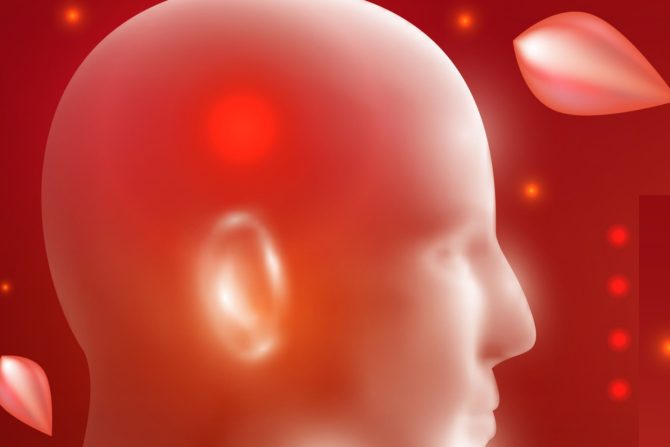 bol u desnoj strani glave